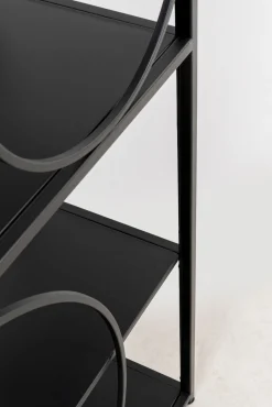 Best KARE Design Regał Circle 100x200 cm czarny - KARE