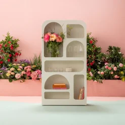 Hot KARE Design Regał do salonu biały skandynawski MDF 95x180 cm - KARE