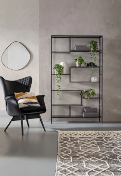 Best KARE Design Regał Loft 115x195 cm czarny - KARE