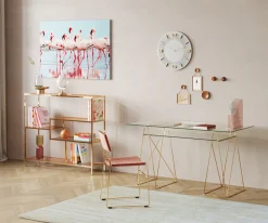 Clearance KARE Design Regał Loft 115x100 cm złoty - KARE