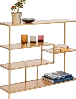 Clearance KARE Design Regał Loft 115x100 cm złoty - KARE