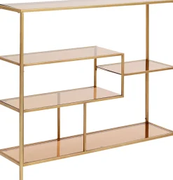 Clearance KARE Design Regał Loft 115x100 cm złoty - KARE