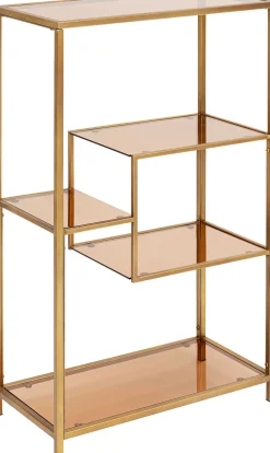 Fashion KARE Design Regał Loft 60x100 cm złoty - KARE