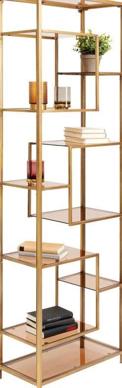 Outlet KARE Design Regał Loft 60x195 cm złoty - KARE