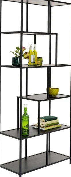 Best KARE Design Regał Loftie 77x185 cm czarny - KARE