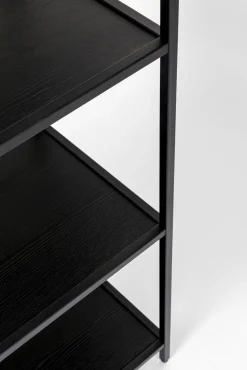 Best KARE Design Regał Loftie 77x185 cm czarny - KARE