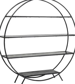 Discount KARE Design Regał Mason Round 180x175 cm czarny - KARE