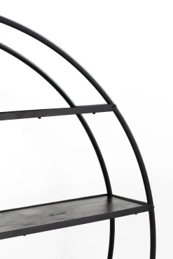 Discount KARE Design Regał Mason Round 180x175 cm czarny - KARE