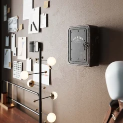 New KARE Design Regał na klucze Key Box 24x31 cm czarno-brązowy - KARE