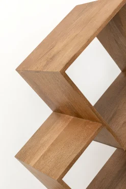 Hot KARE Design Regał na książki otwarty z drewna mango brązowy 57x173 cm - KARE