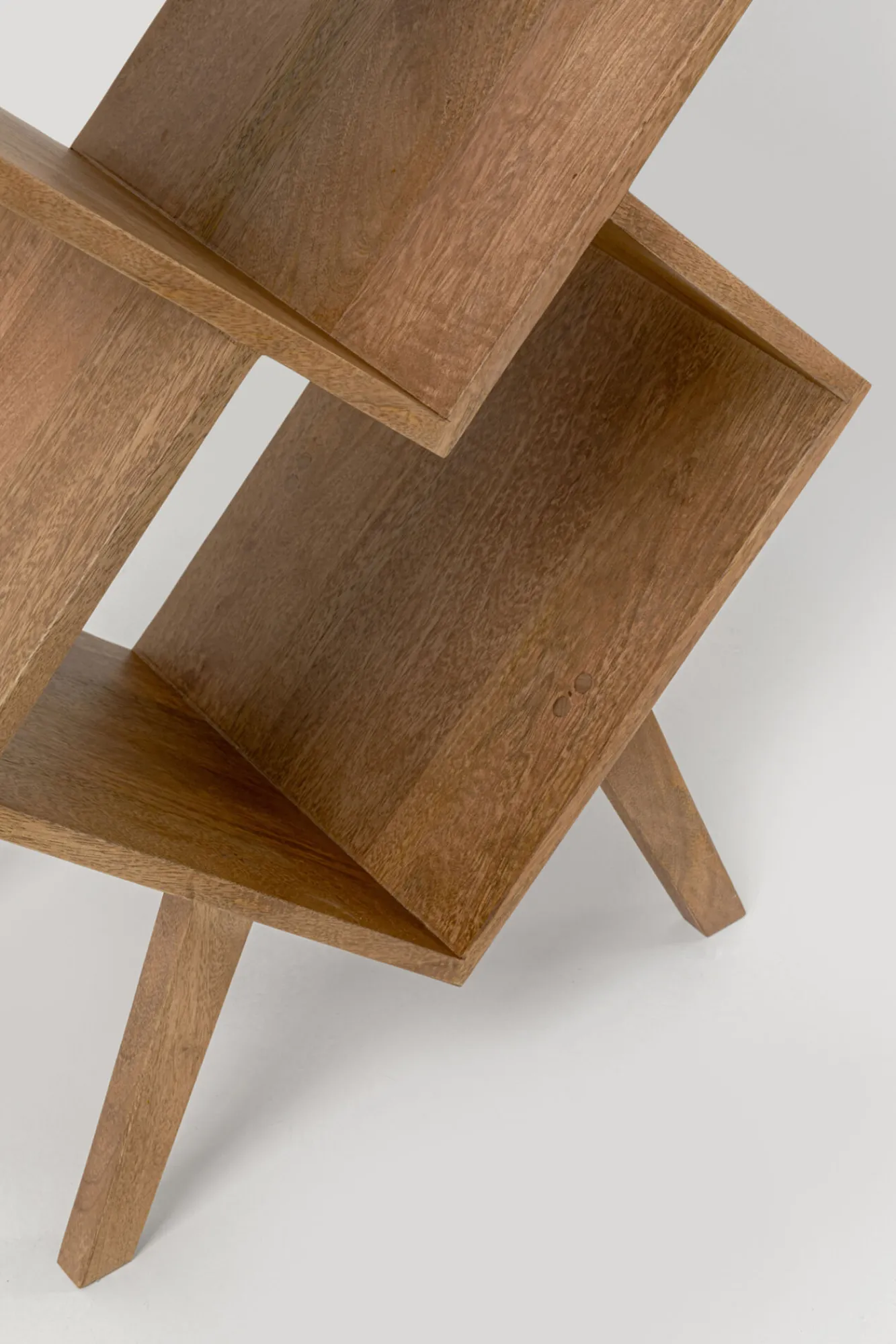 Hot KARE Design Regał na książki otwarty z drewna mango brązowy 57x173 cm - KARE