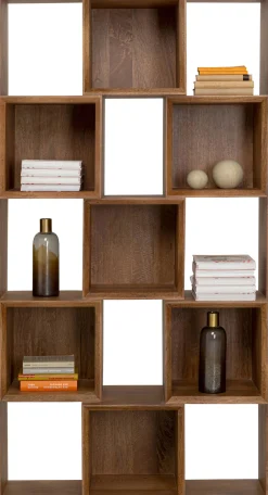 Discount KARE Design Regał na książki z drewna mango brązowy 103x192 cm - KARE