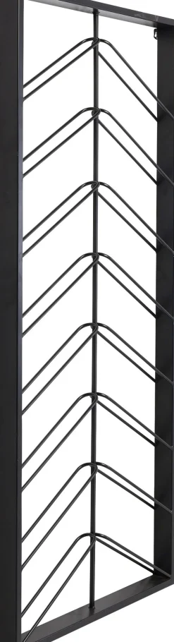 Sale KARE Design Regał na wino Bistro 70x160 cm czarny - KARE