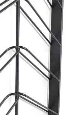 Sale KARE Design Regał na wino Bistro 70x160 cm czarny - KARE