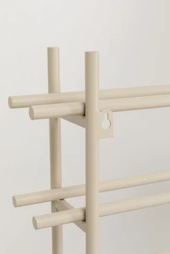 Sale KARE Design Regał na wino Cape Town greige 45x136cm - KARE