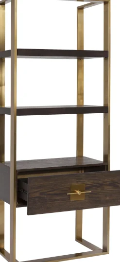 Online KARE Design Regał Osaka 82x210 cm złoty - KARE