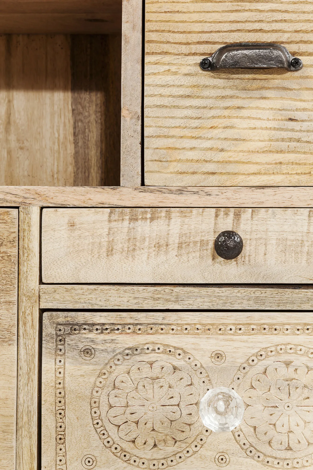 Fashion KARE Design Regał Puro 191x90 cm drewniany - KARE