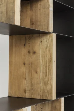 Clearance KARE Design Regał Storm 100x234 cm drewniano-metaliczny - KARE