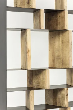 Outlet KARE Design Regał Storm 100x234 cm metaliczny - KARE