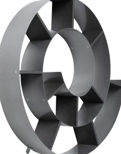 Fashion KARE Design Regał wiszący Snail 13x13 cm srebrny - KARE