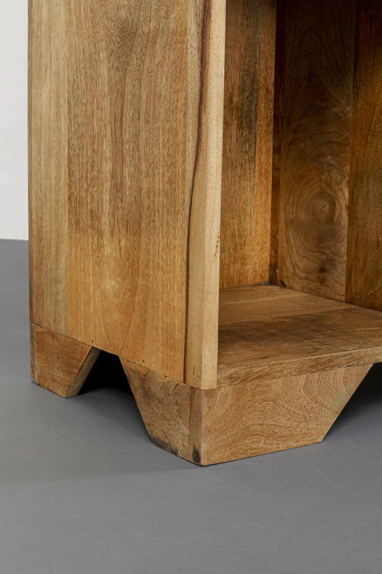 Clearance KARE Design Regał z półkami i schowkami drewno mango kolorowe ornamenty 90x193 cm - KARE