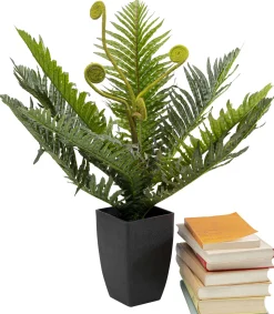 Outlet KARE Design Roślina sztuczna do salonu paproć 55 cm - KARE