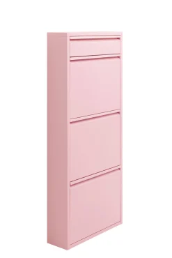 Online KARE Design Schowek na buty Caruso 3 Plus 1 różowy (MO) - KARE