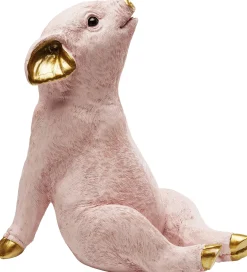 Sale KARE Design Skarbonka Chillax Pig 17x28 cm jasnoróżowa - KARE