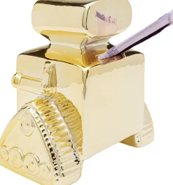 Sale KARE Design Skarbonka Robot złota 16cm - KARE