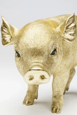 Discount KARE Design Skarbonka złota świnka 38x23 cm - KARE