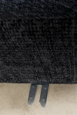 Discount KARE Design Sofa - moduł zaokrąglony tapicerka szaroniebieska 145 cm - KARE