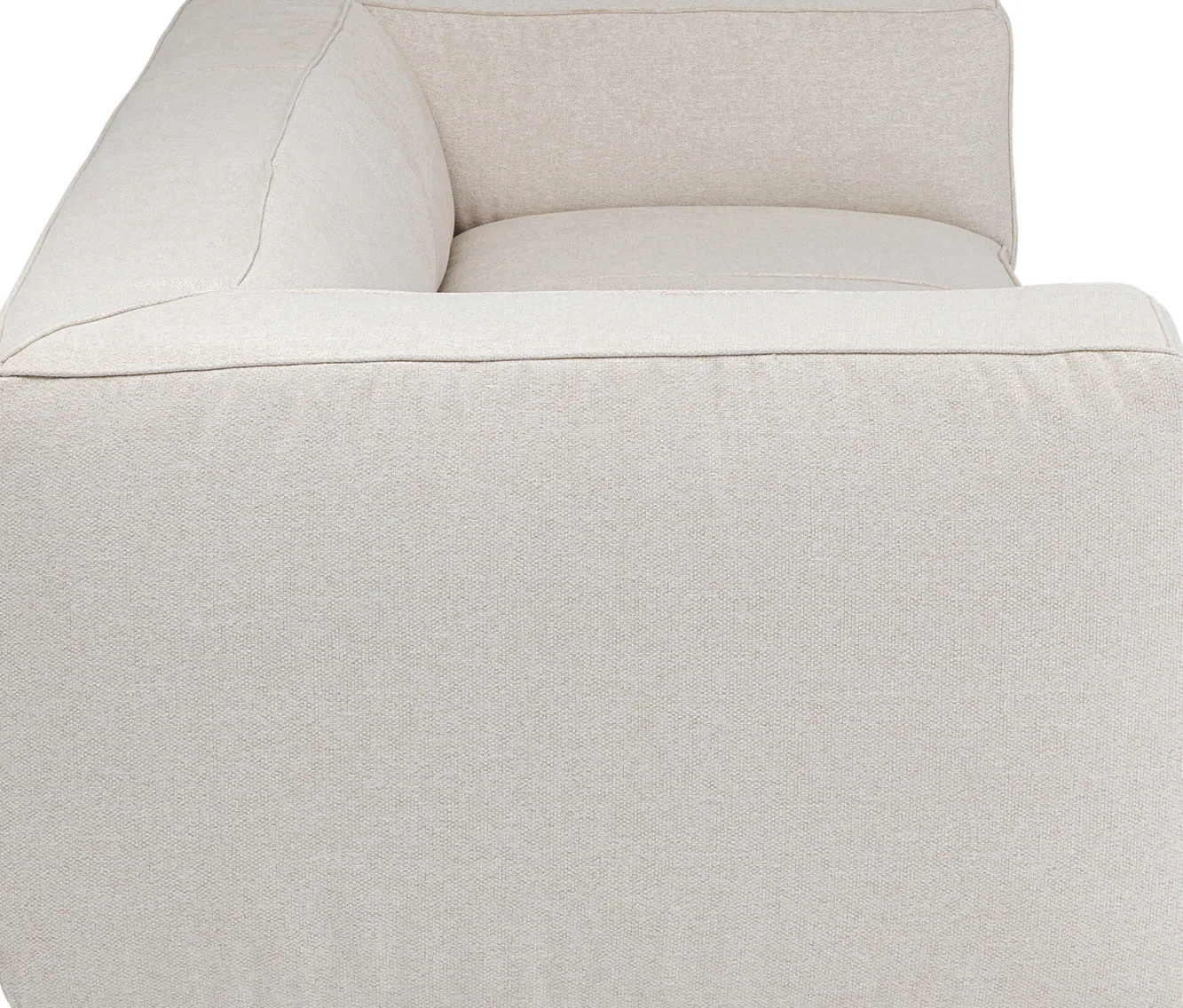 Online KARE Design Sofa Cubetto Cord 3 os. 220 cm kremowa - KARE