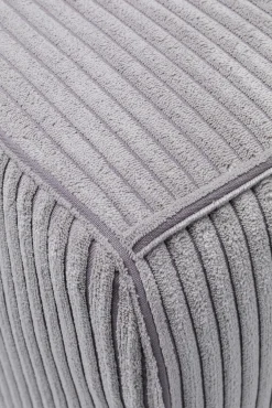 Hot KARE Design Sofa Cubetto Cord 3 os. 220 cm jasnoszara - KARE