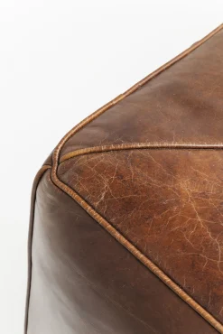 Sale KARE Design Sofa Cubetto 220x67 cm brązowa skóra naturalna - KARE