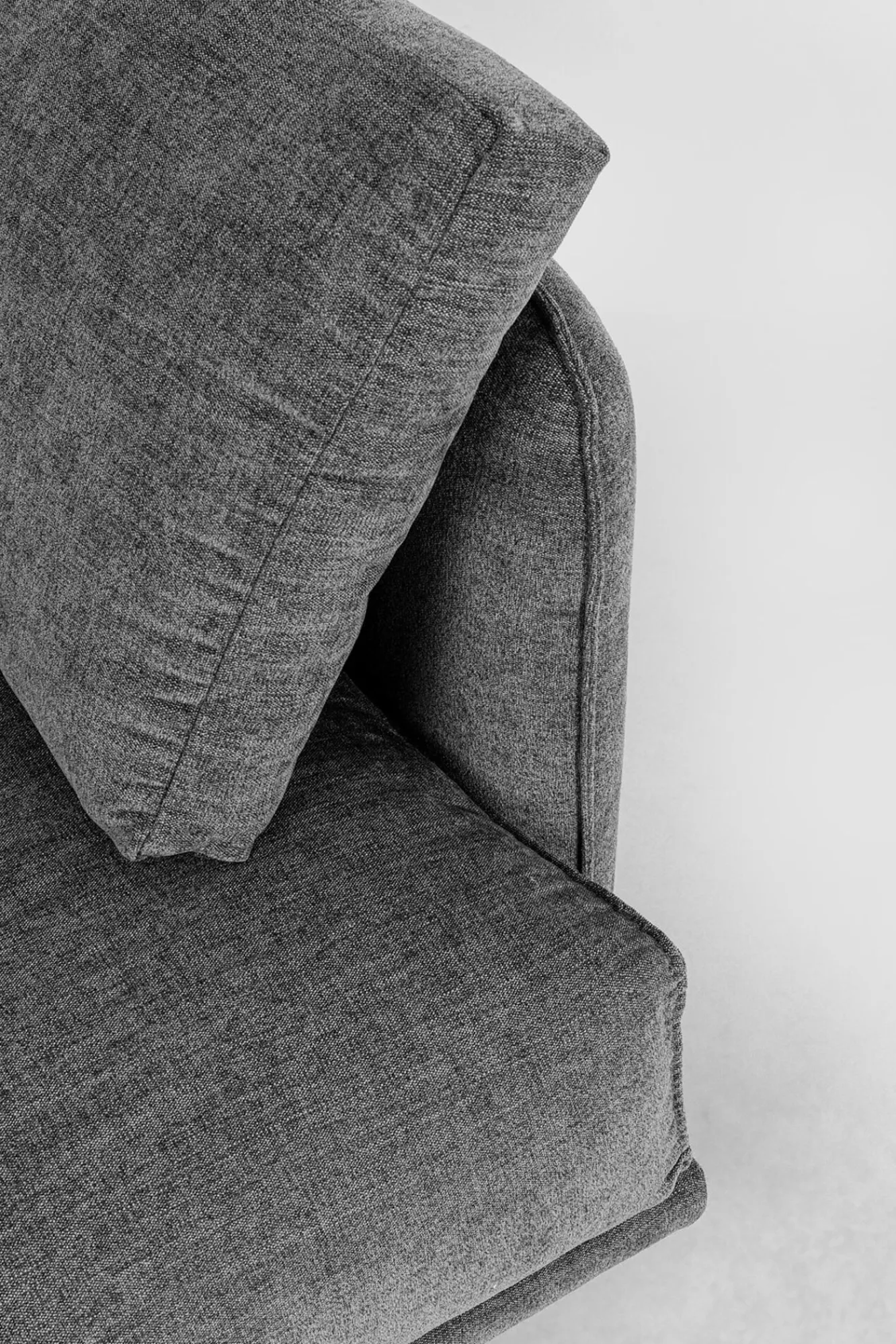 Hot KARE Design Sofa Edna 3-os. 245 cm szara - KARE