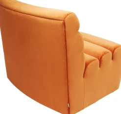 Fashion KARE Design Sofa Element Wave 83x109 cm pomarańczowa - KARE