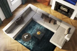 Online KARE Design Sofa Infinity Elements 80x70 cm szara - KARE