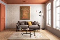 Clearance KARE Design Sofa Lullaby 222x70 cm taupe - KARE