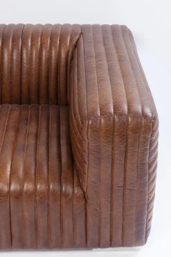 New KARE Design Sofa Malibu 3-os. 226 cm skóra naturalna - KARE