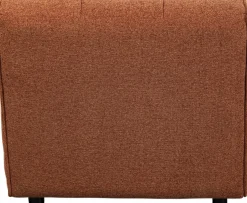 Clearance KARE Design Sofa modułowa 1 element pikowana brązowa 89 cm - KARE