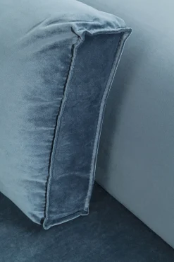 Online KARE Design Sofa modułowa Infinity Velvet Ocean 306x182 cm niebieska prawa - KARE