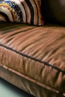 Outlet KARE Design Sofa Neo Tobacco 215 cm brązowa - KARE