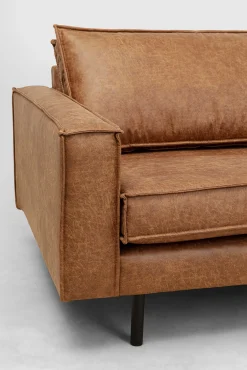 Outlet KARE Design Sofa Neo Tobacco 215 cm brązowa - KARE