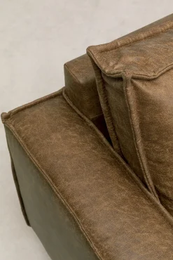 Outlet KARE Design Sofa Neo Tobacco 215 cm brązowa - KARE