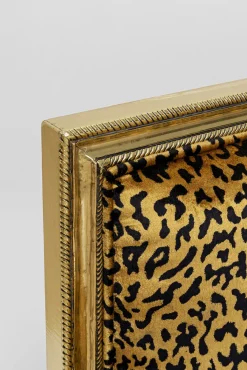 New KARE Design Sofa 2-os. glamour do salonu panterka rama złota 135 cm - KARE