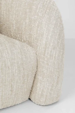 Clearance KARE Design Sofa 2-osobowa kremowa zaokrąglony kształ 201 cm - KARE