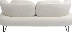 Outlet KARE Design Sofa Peppo 2-os. 182 cm biała - KARE
