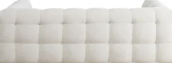 Fashion KARE Design Sofa pikowana 3-osobowa kremowa 240 cm - KARE