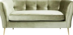 Hot KARE Design Sofa Rimini 160x76 cm oliwkowa 2-osobowa - KARE