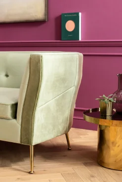 Hot KARE Design Sofa Rimini 160x76 cm oliwkowa 2-osobowa - KARE